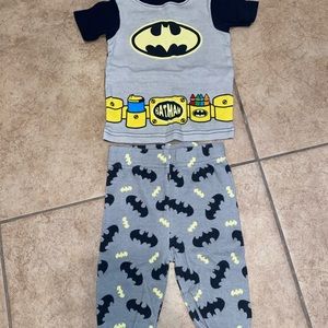 AME Batman Baby Pajama Set Size 9 months